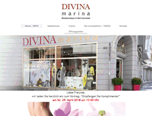 Tablet Screenshot of divina-marina.com